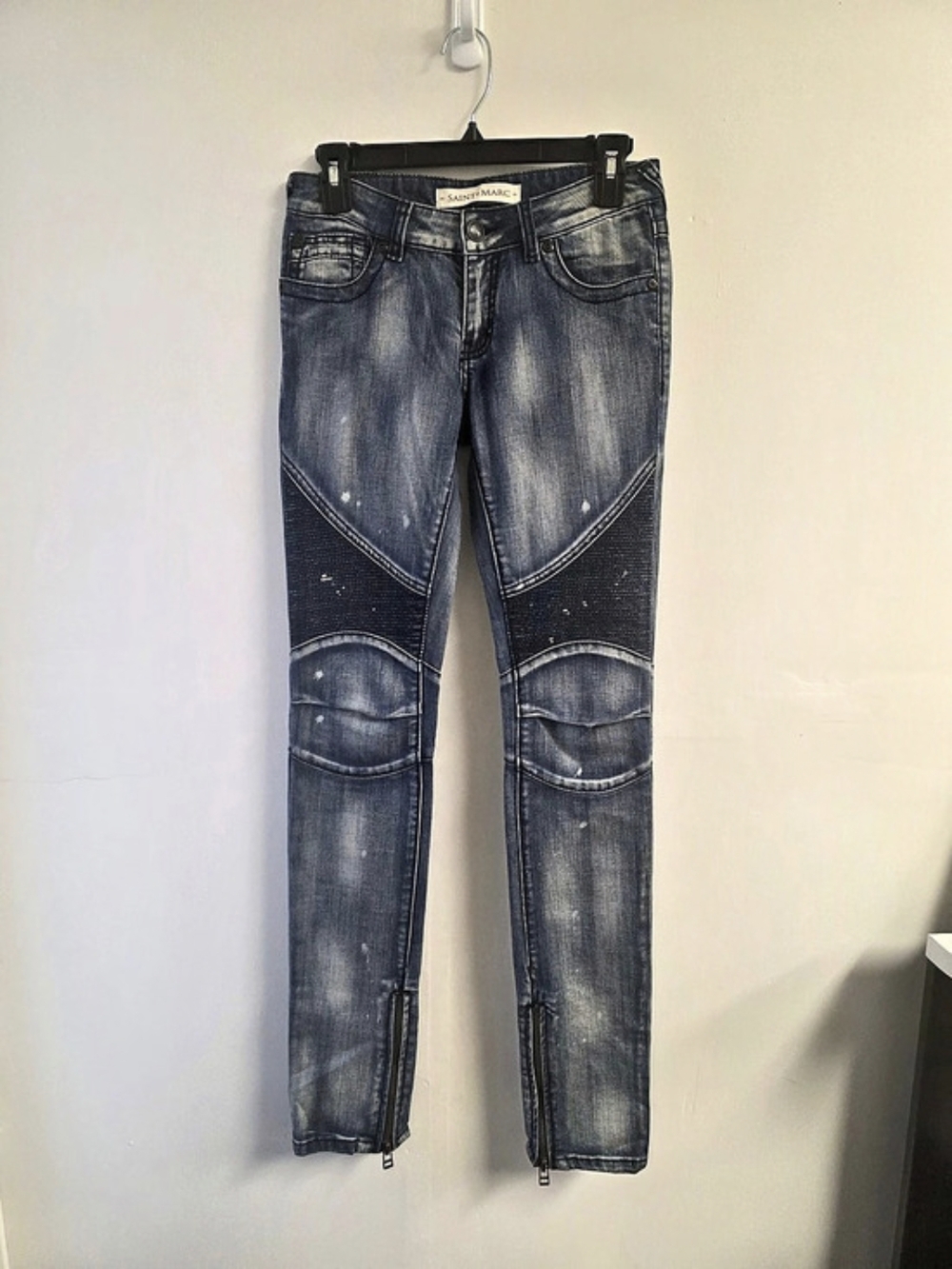 Saint Marc Distressed Skinny Jeans Waist 26